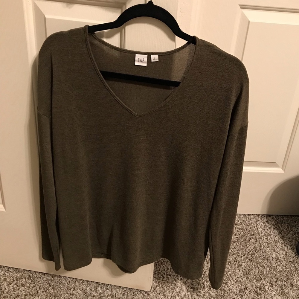 Gap Olive Long Sleeve